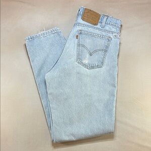 Levi's 550 90s orange tag